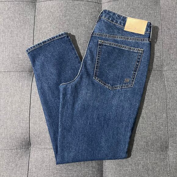 Seven7 Denim - Seven7 Jean Women 6 Slim Straight Dark Blue Denim
